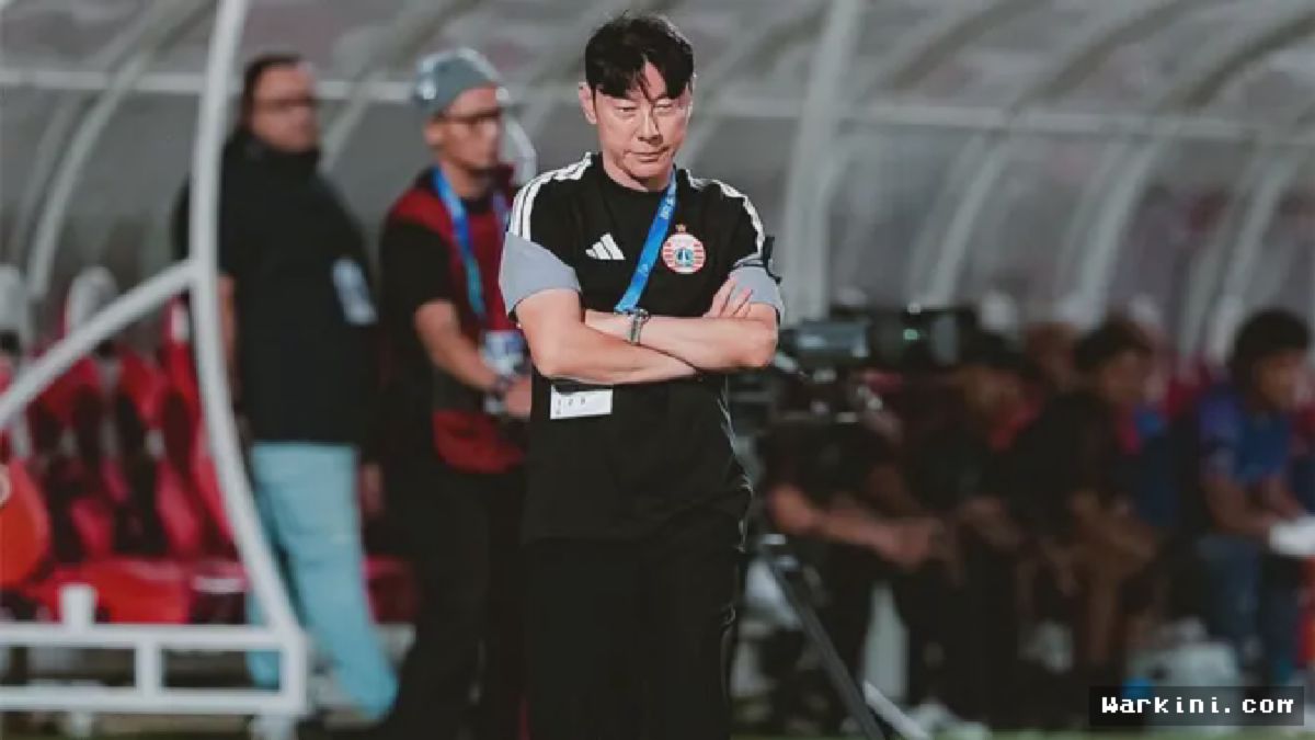 Shin Tae-yong Hadiri Laga Persija Jakarta Kontra Borneo FC di Samarinda