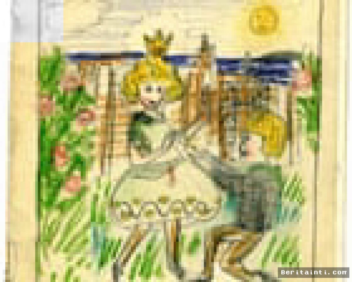 LONDON — Karya Langka Penulis Moomin Tove Jansson Dipamerkan