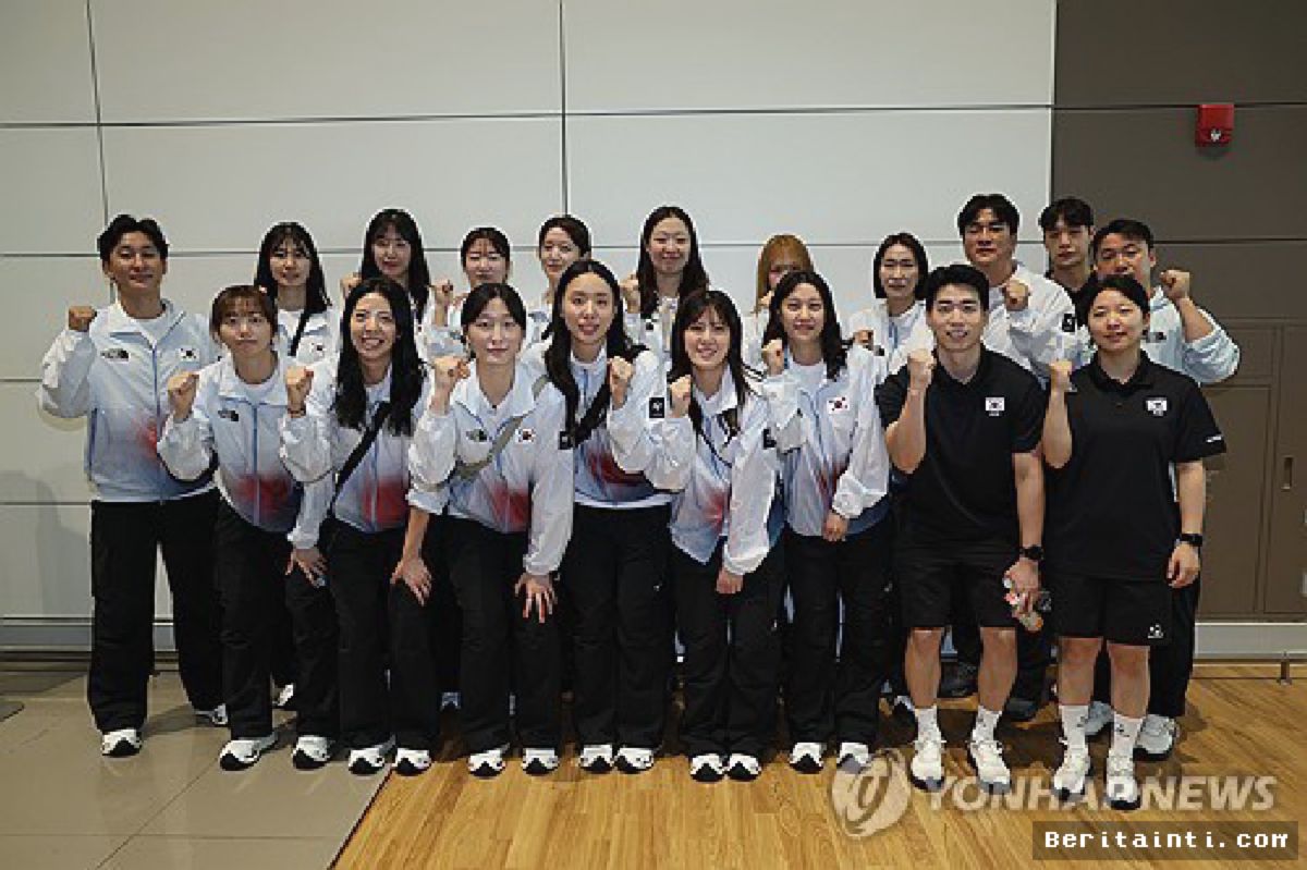 INCHEON — Tim Voli Putri Korsel Bertolak ke Jepang Demi Penebusan Dosa