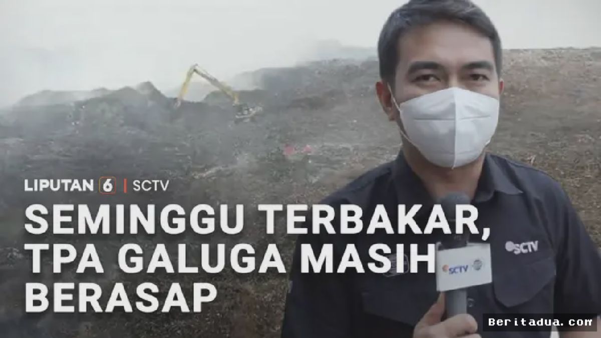 BOGOR — Kebakaran TPA Galuga Belum Padam Jelang Proyek Energi Sampah