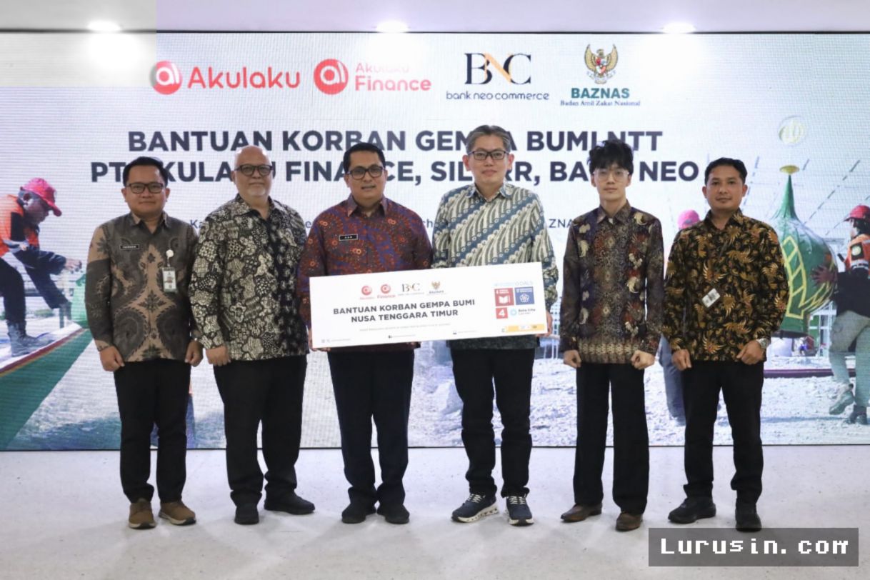 Akulaku Group Salurkan Bantuan Pangan Bencana Gempa NTT