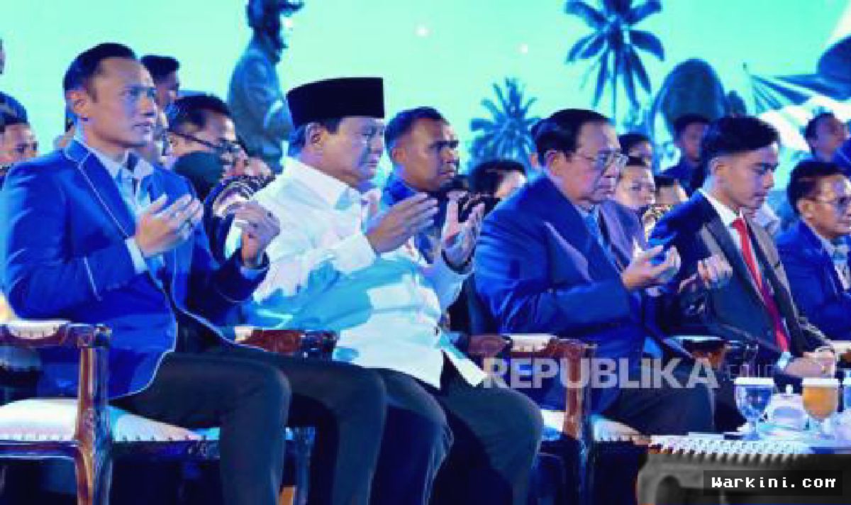 JAKARTA — Prabowo Puji SBY Saat Hadiri HUT Partai Demokrat