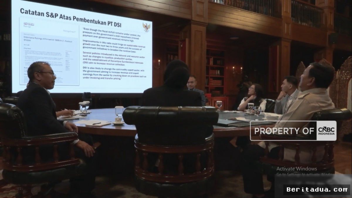 JAKARTA — Prabowo Tanggapi Santai Penilaian Lembaga Rating Kredit Global