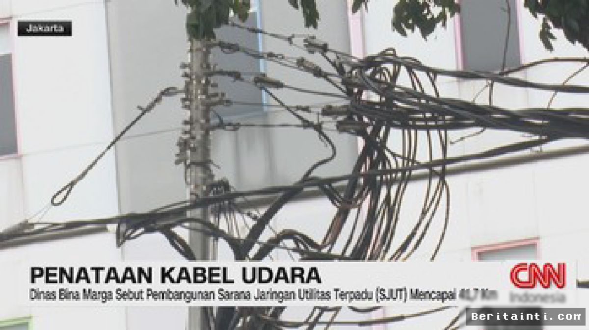 Pemprov DKI Targetkan Relokasi Kabel Bawah Tanah Tuntas 5 Tahun