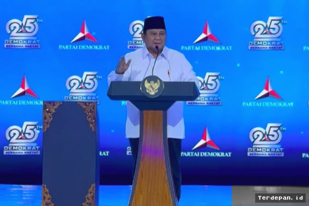 Jakarta — Prabowo Puji SBY Taruna Akmil Terbaik di HUT Demokrat
