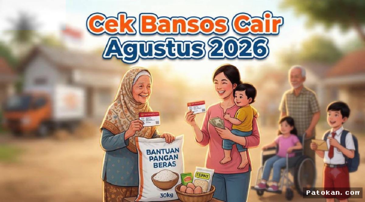 JAKARTA — Kemensos Cairkan Bansos September 2026, Ini Cara Cek NIK