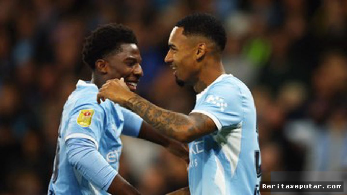 Manchester City Lengkapi Daftar 16 Besar Carabao Cup Musim Ini