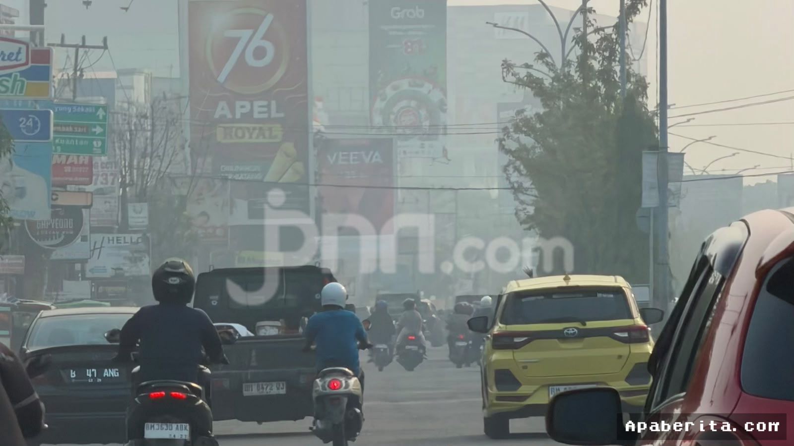 Riau Masih Terancam Kabut Asap Usai 115 Titik Panas Terdeteksi