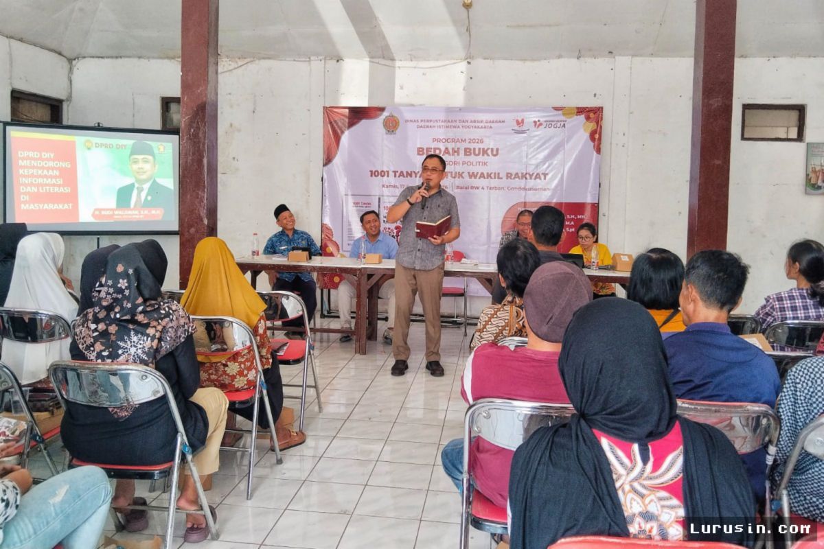 Yogyakarta — DPAD DIY Gelar Bedah Buku Literasi Politik Warga