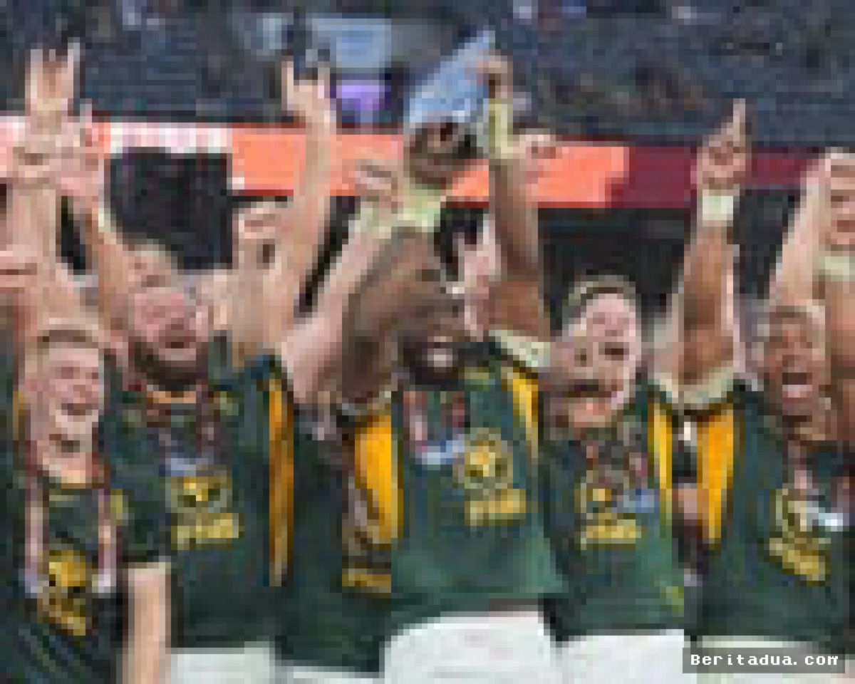 BALTIMORE — Kalahkan All Blacks 3-1, Afrika Selatan Tegaskan Dominasi Rugbi Dunia