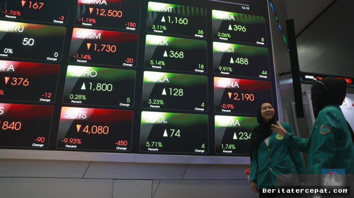 BEI — Investor Asing Obral Saham Tambang Rp229 Miliar