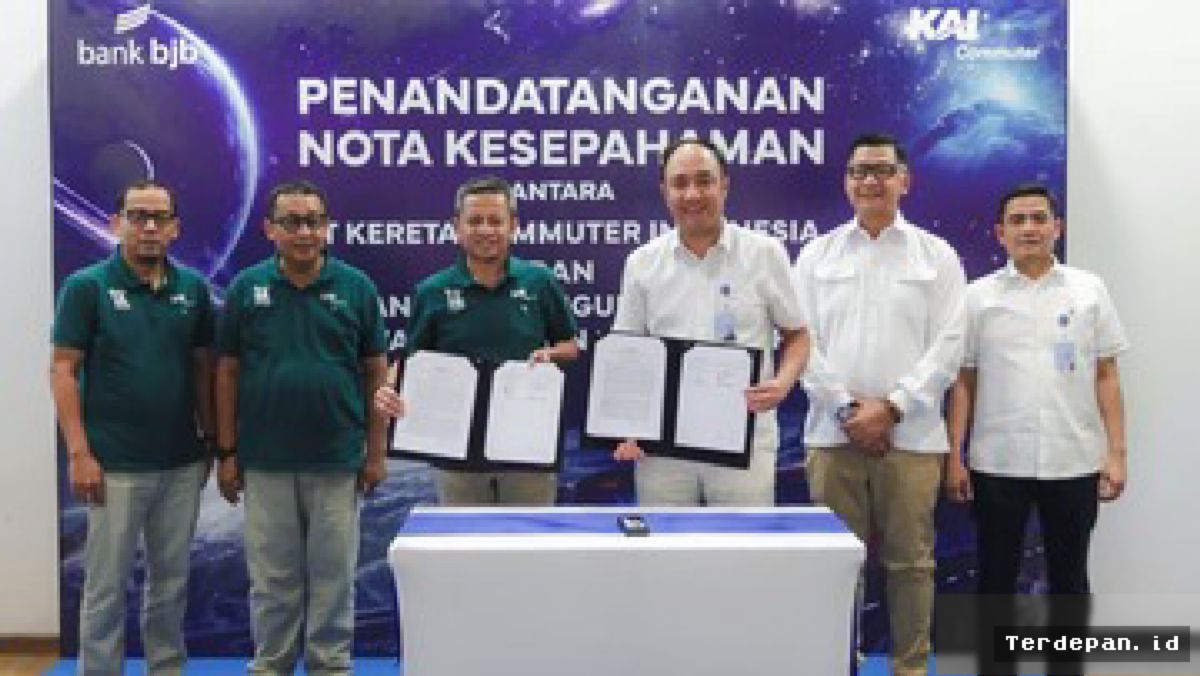 bank bjb Rangkul KAI Commuter Perluas Ekosistem Digital Transportasi