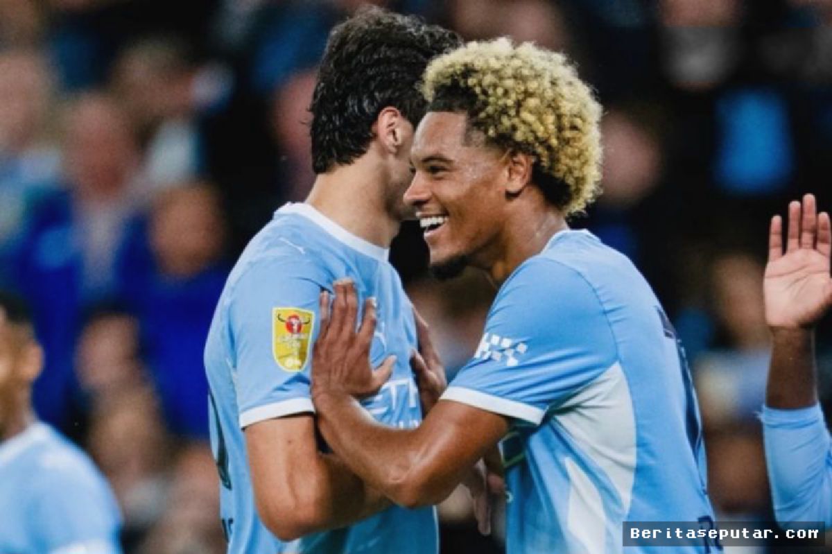 Manchester City Lolos ke 16 Besar Usai Bantai Norwich 5-0