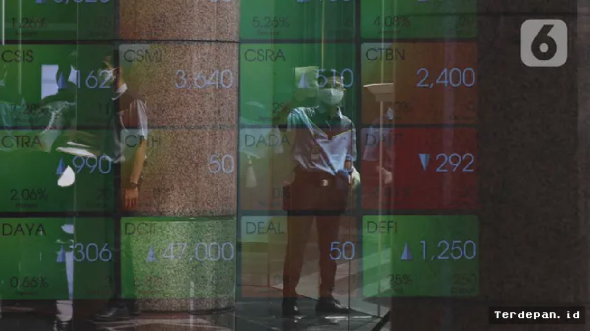 IHSG Menguat ke Level 6.588 pada Perdagangan Perdana Tahun 2022