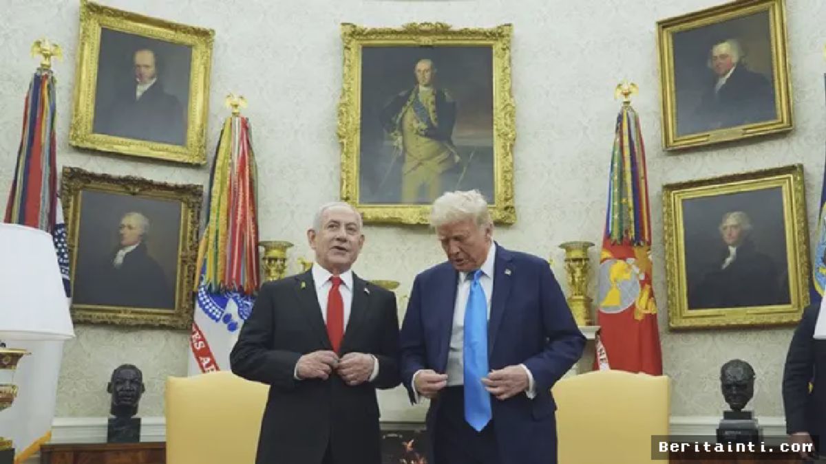 WASHINGTON — Trump dan Netanyahu Bertemu Bahas Geopolitik Timur Tengah