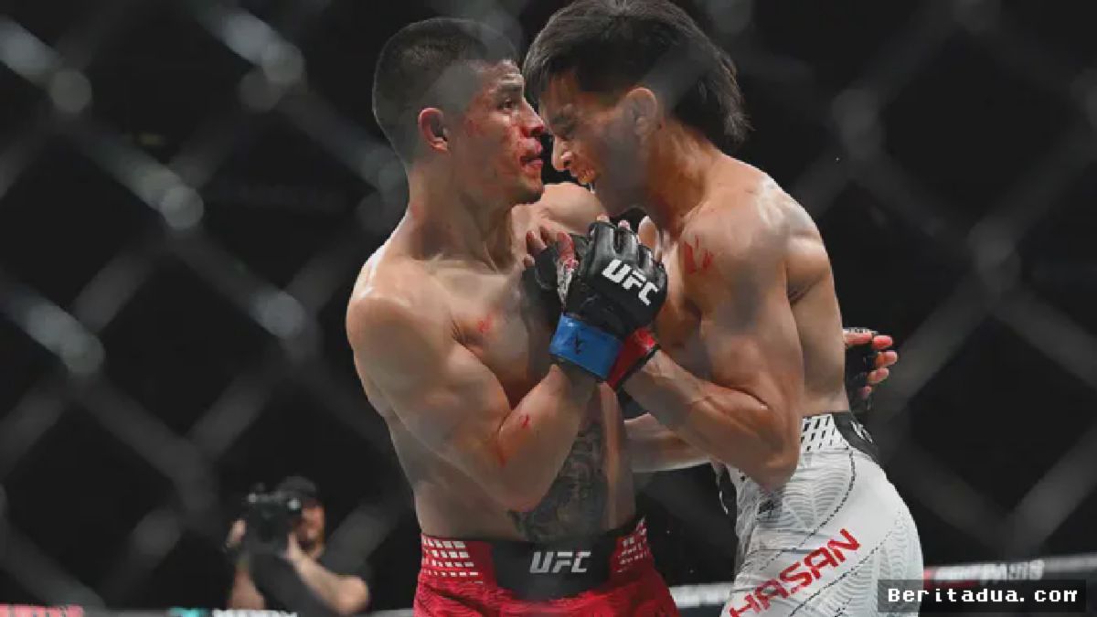 SHANGHAI — Bilal Hasan Tumbangkan Petarung Peru Nilson Rojas