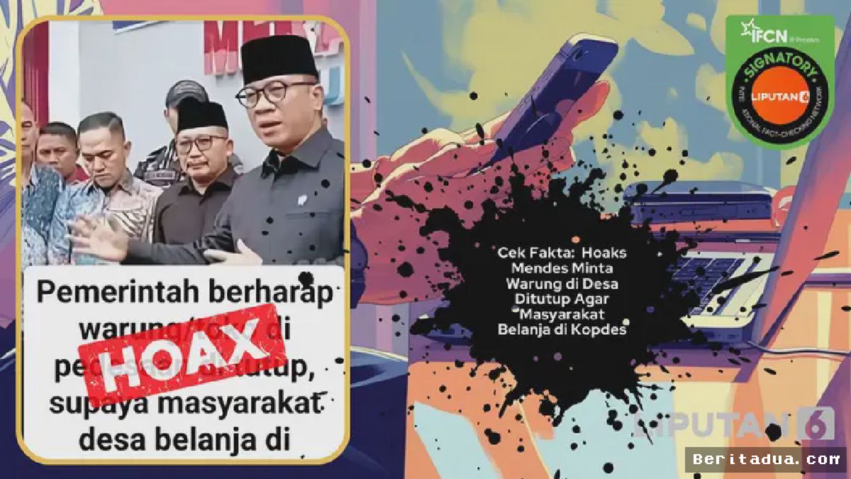 JAKARTA — Kemendes Tegaskan Isu Penutupan Warung Desa Adalah Hoaks