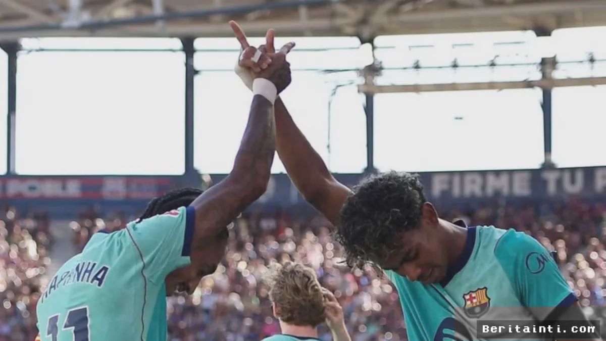Lamine Yamal Bersinar, Barcelona Taklukkan Levante 4-2 di LaLiga
