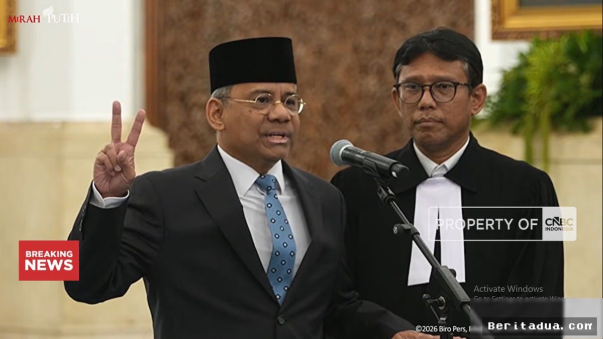 JAKARTA — Prabowo Lantik Suahasil Nazara Jadi Menteri Keuangan