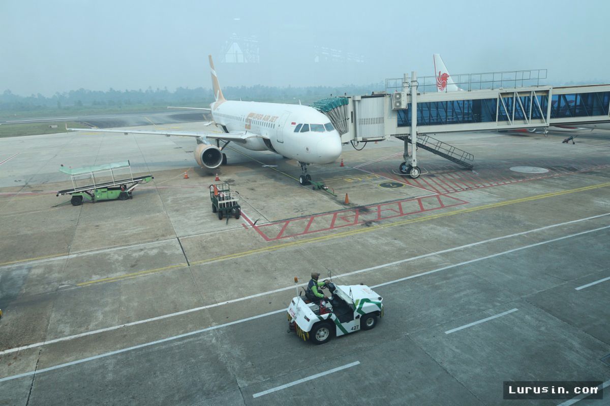 Kabut Asap Karhutla Lumpuhkan Bandara Supadio, 73 Penerbangan Tertunda