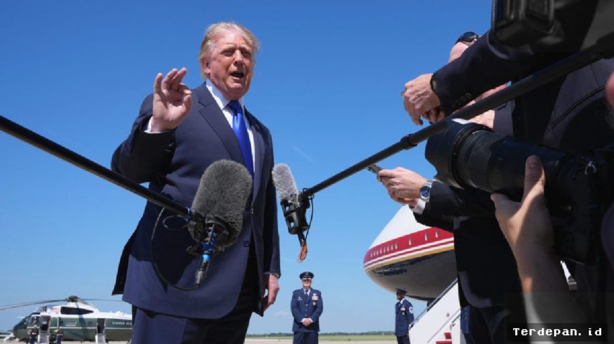 DALLAS — Trump Semprot Jurnalis Terkait Absennya Sejumlah Kandidat Republik