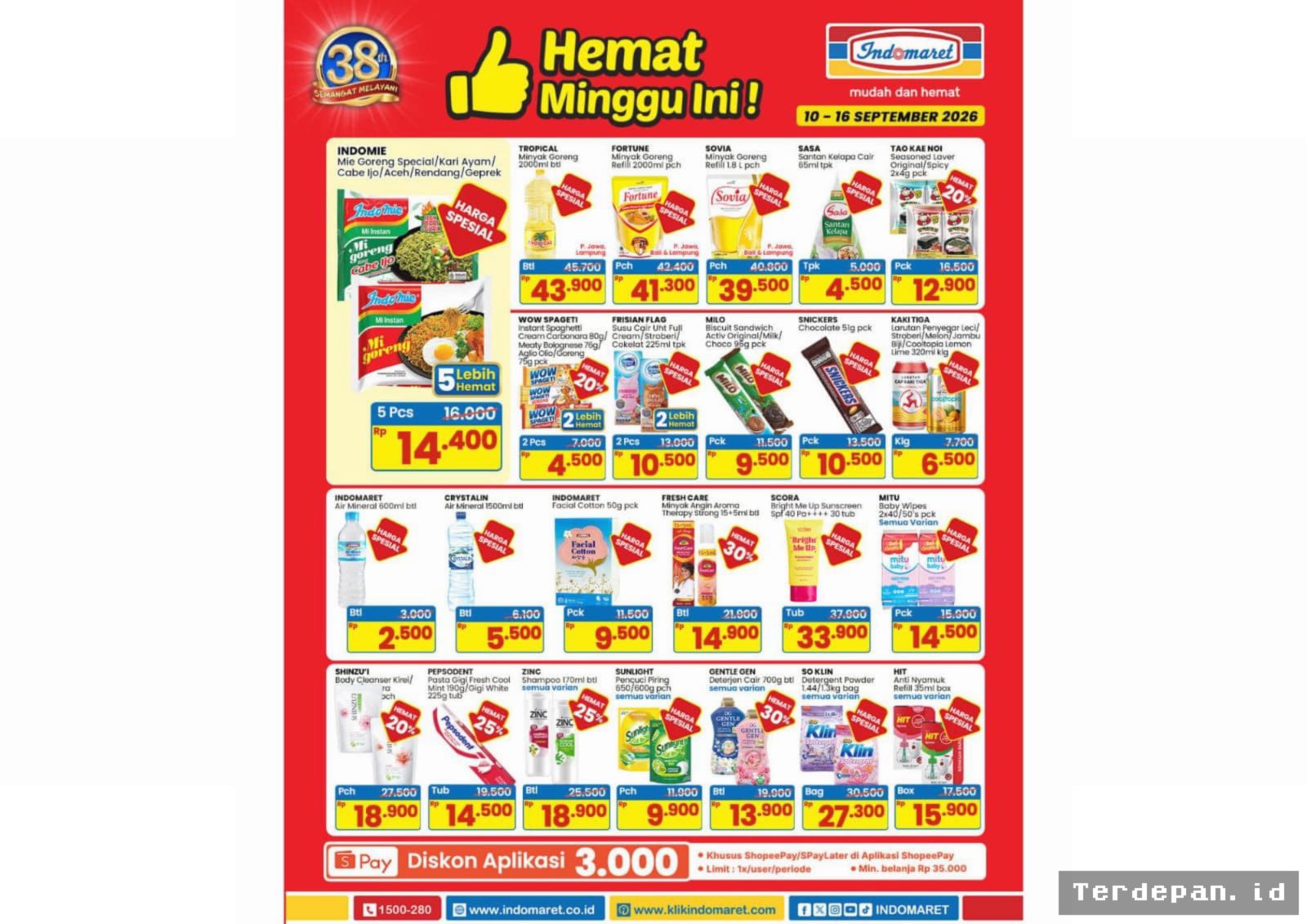 Indomaret Hadirkan Promo Hemat Akhir Pekan untuk Kebutuhan Pokok