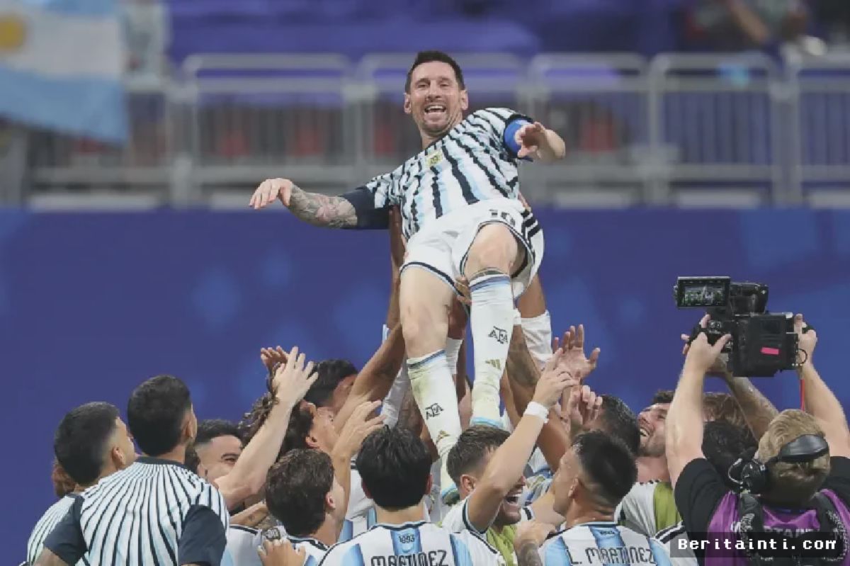 BUENOS AIRES — Argentina Panggil Lionel Messi untuk Laga Perpisahan Resmi