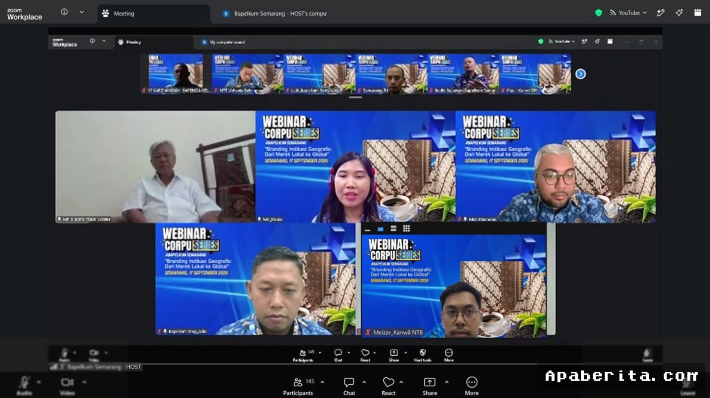 MATARAM — Kemenkum NTB Dorong Branding Indikasi Geografis Tembus Pasar Global