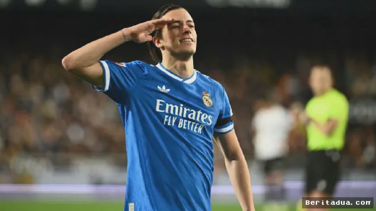 Real Madrid Bungkam Valencia di Mestalla Lewat Gol Alvaro Carreras