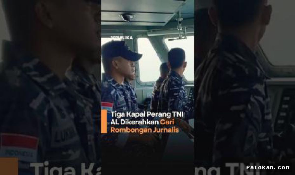 TNI AL Kerahkan Tiga Kapal Perang Cari Jurnalis Hilang