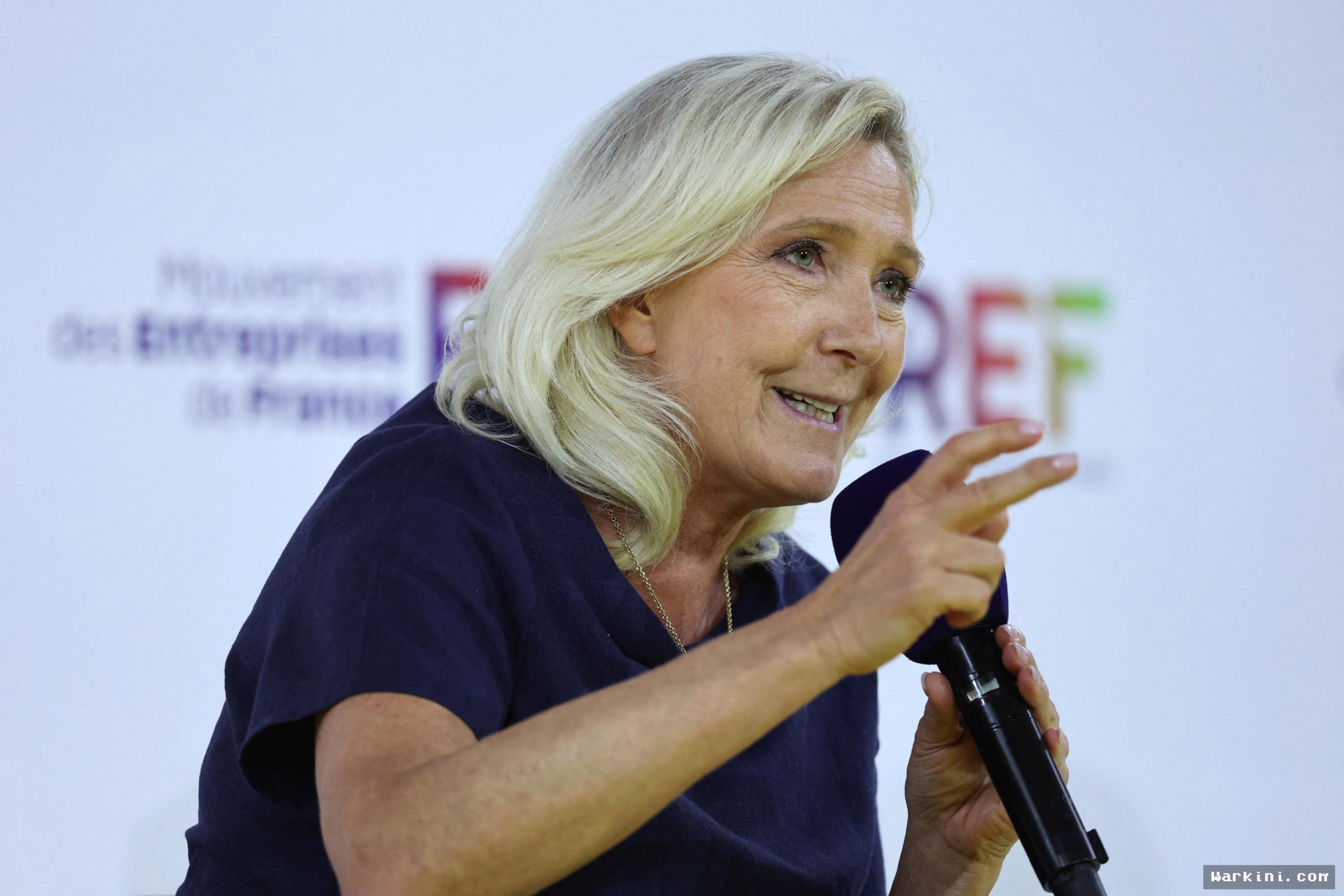 PRANCIS — Marine Le Pen Tuding Pemerintah Macron Gagal Kendalikan Imigrasi