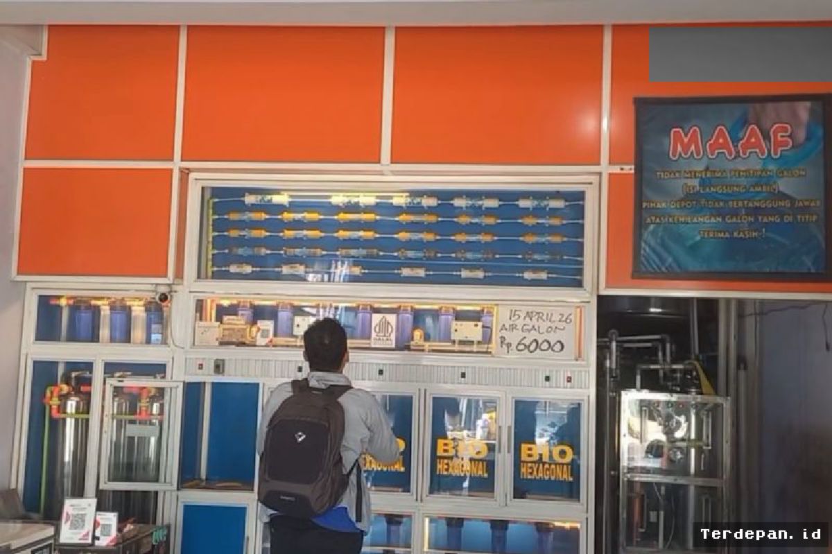 PALU — Pemkot Wajibkan 417 Depot Air Minum Kantongi Sertifikat Sanitasi