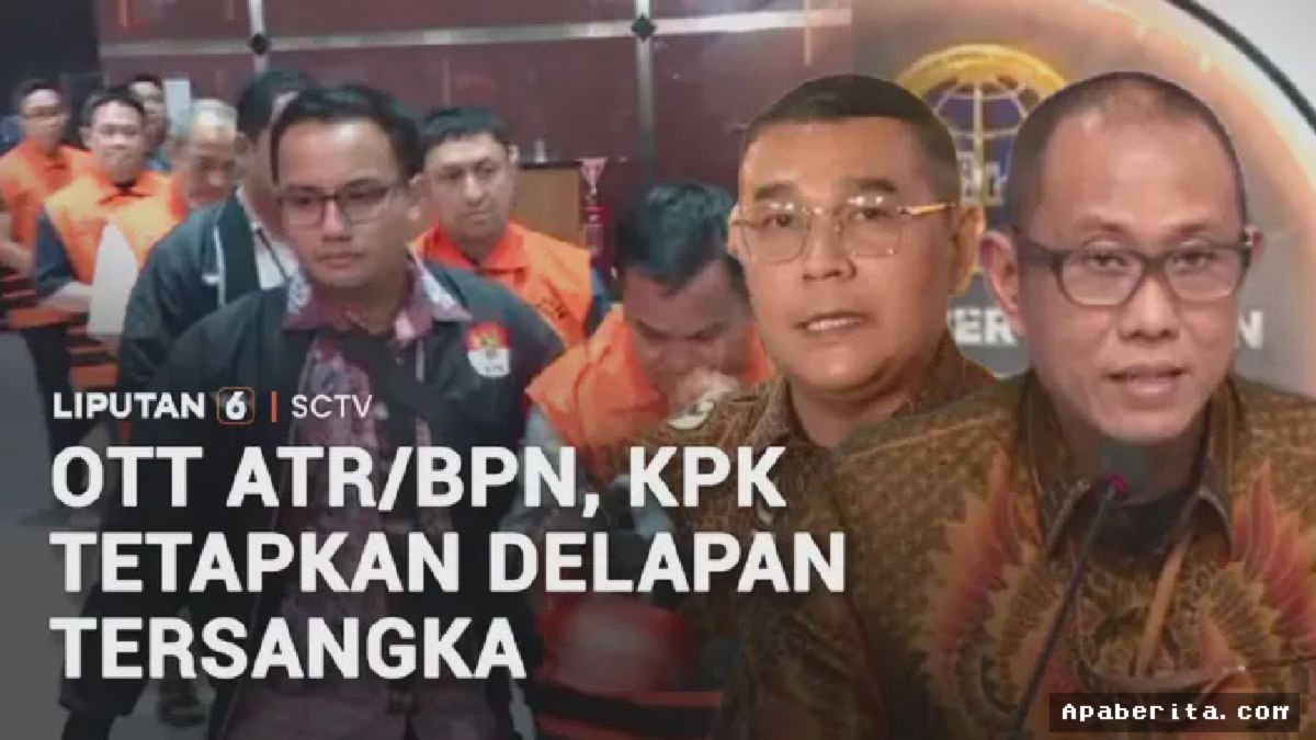 KPK Tetapkan Delapan Tersangka Korupsi HGB, Sita Bukti Rp106 Miliar