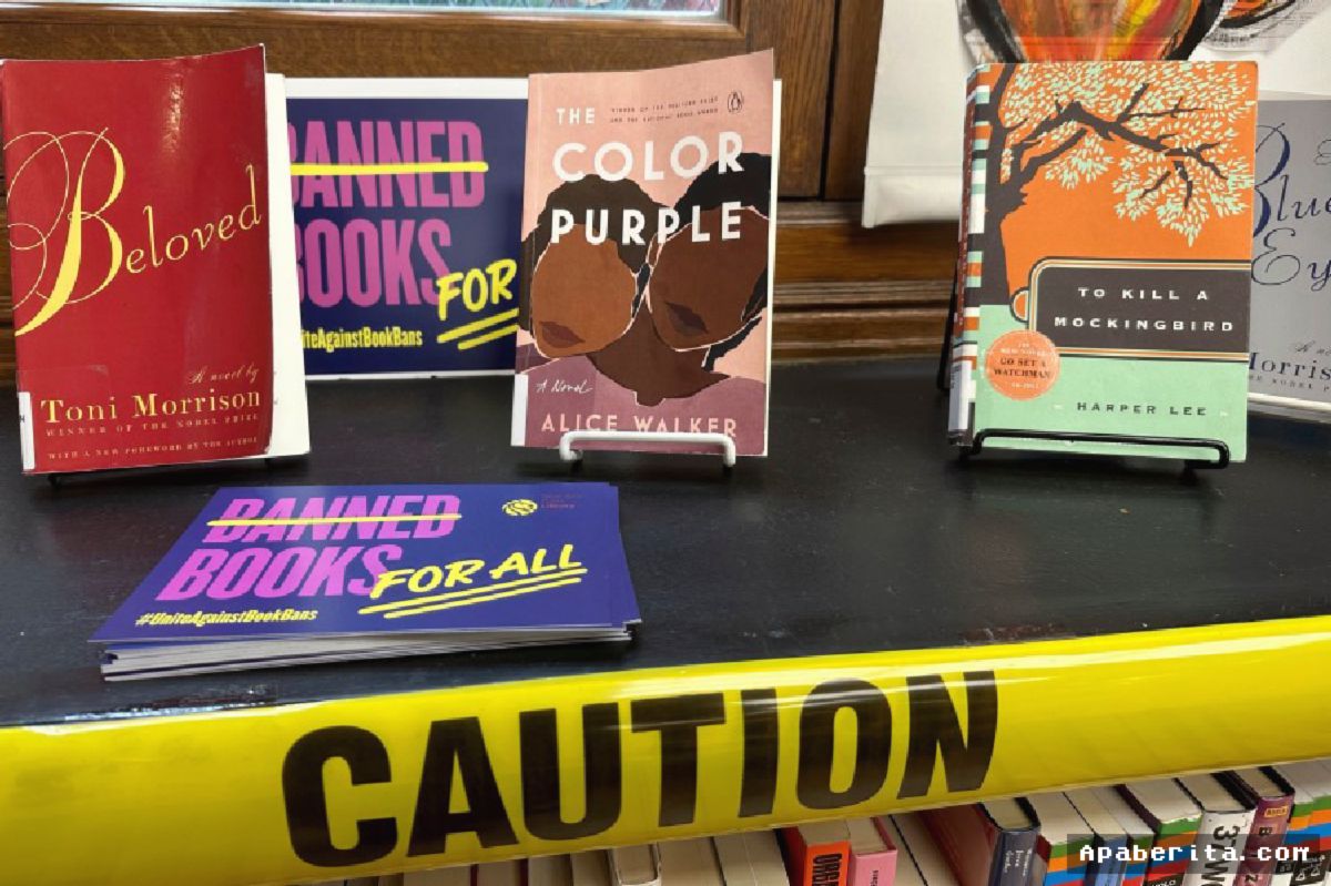 Larangan Buku di AS Cetak Rekor, Texas dan Florida Jadi Episentrum