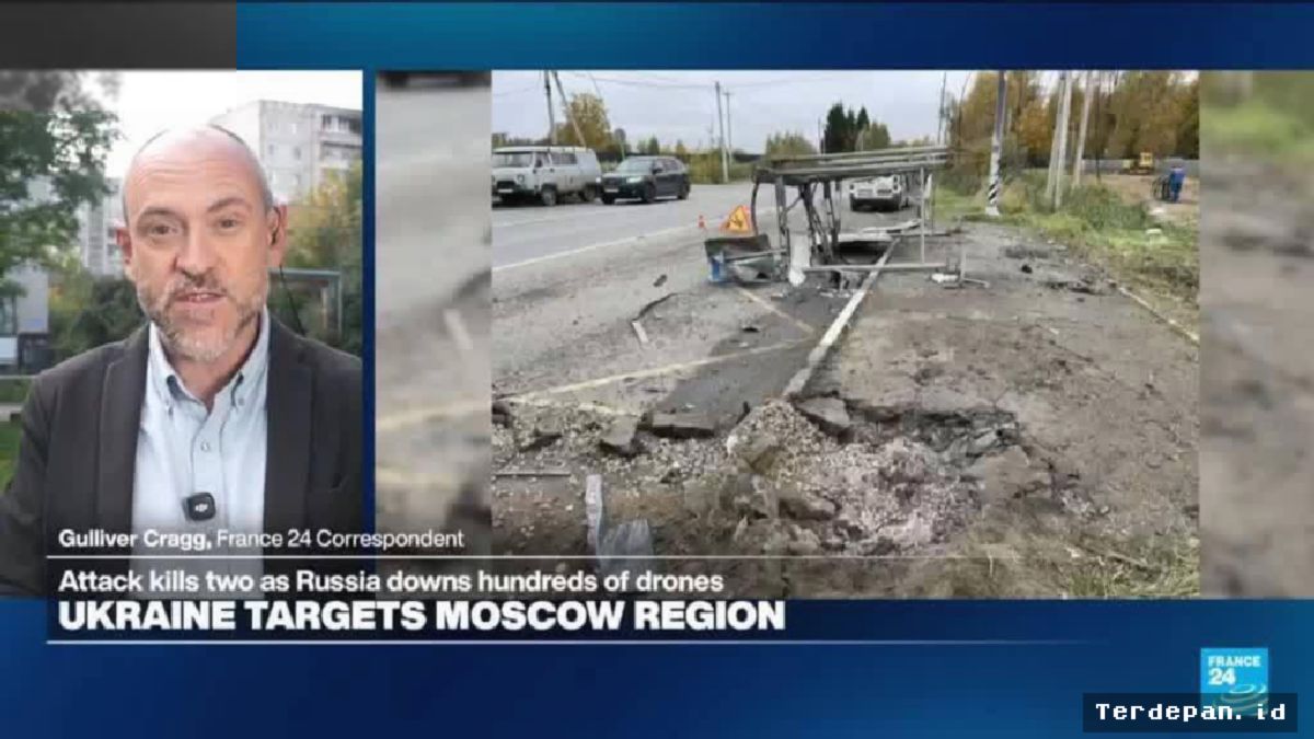 Rusia Klaim Bantai 900 Drone Ukraina Semalaman