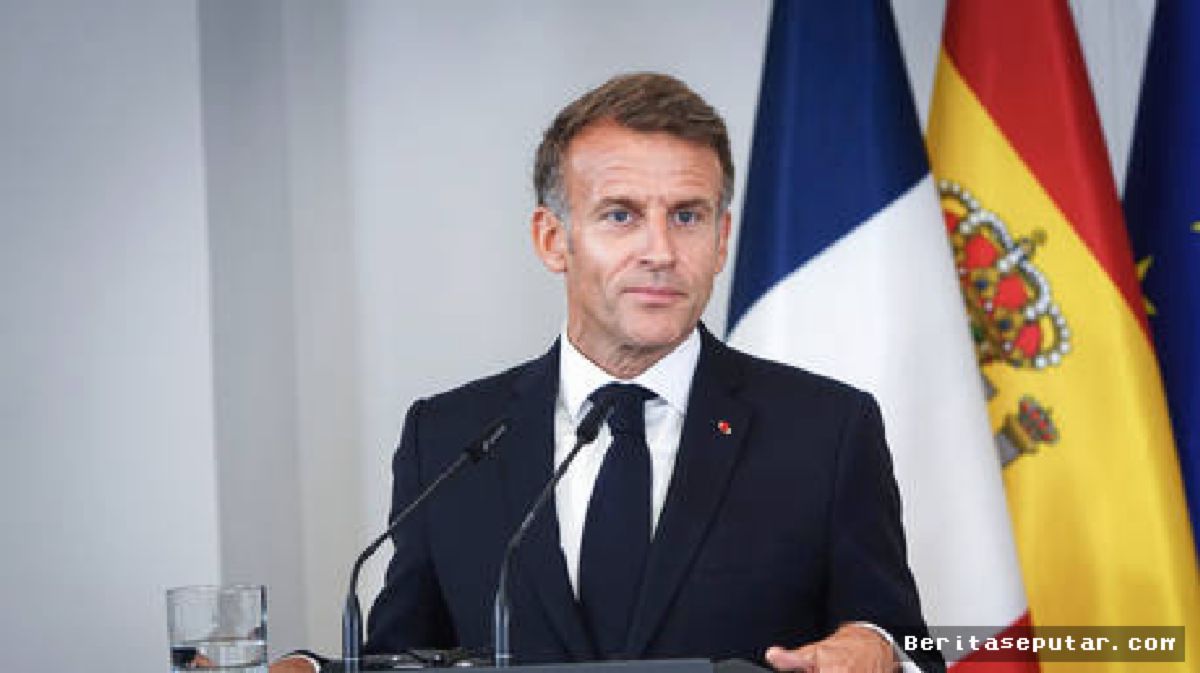 Macron Kritik Kebebasan Bicara Amerika Serikat