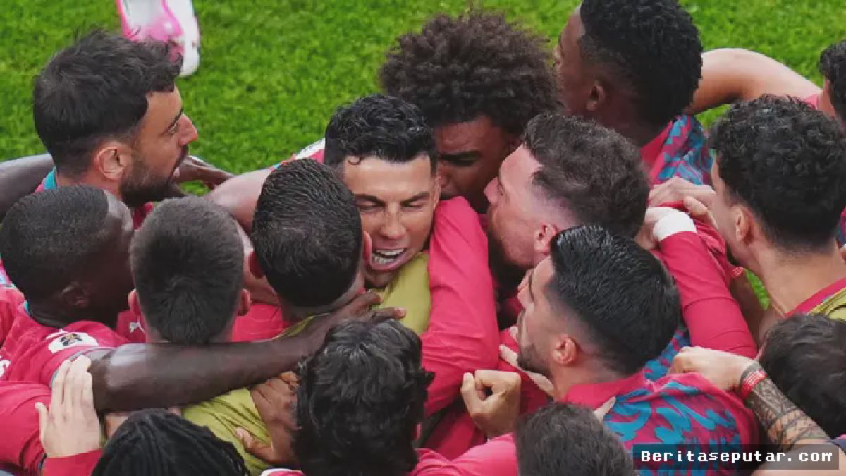 Ronaldo Pimpin Portugal Bantai Uzbekistan di Piala Dunia