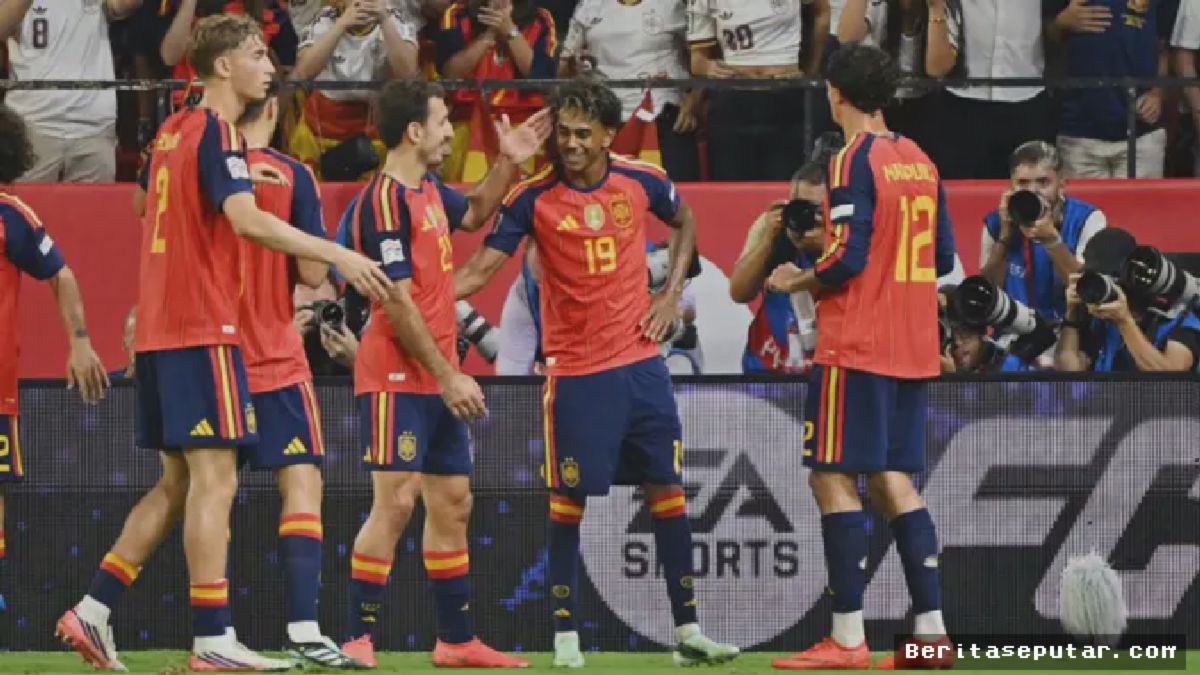 Lamine Yamal Bawa Spanyol Bungkam Kroasia di Nations League