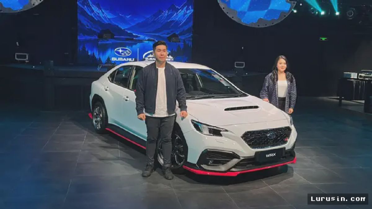 Subaru Rilis WRX STI Cherry Red Satu Unit di Indonesia