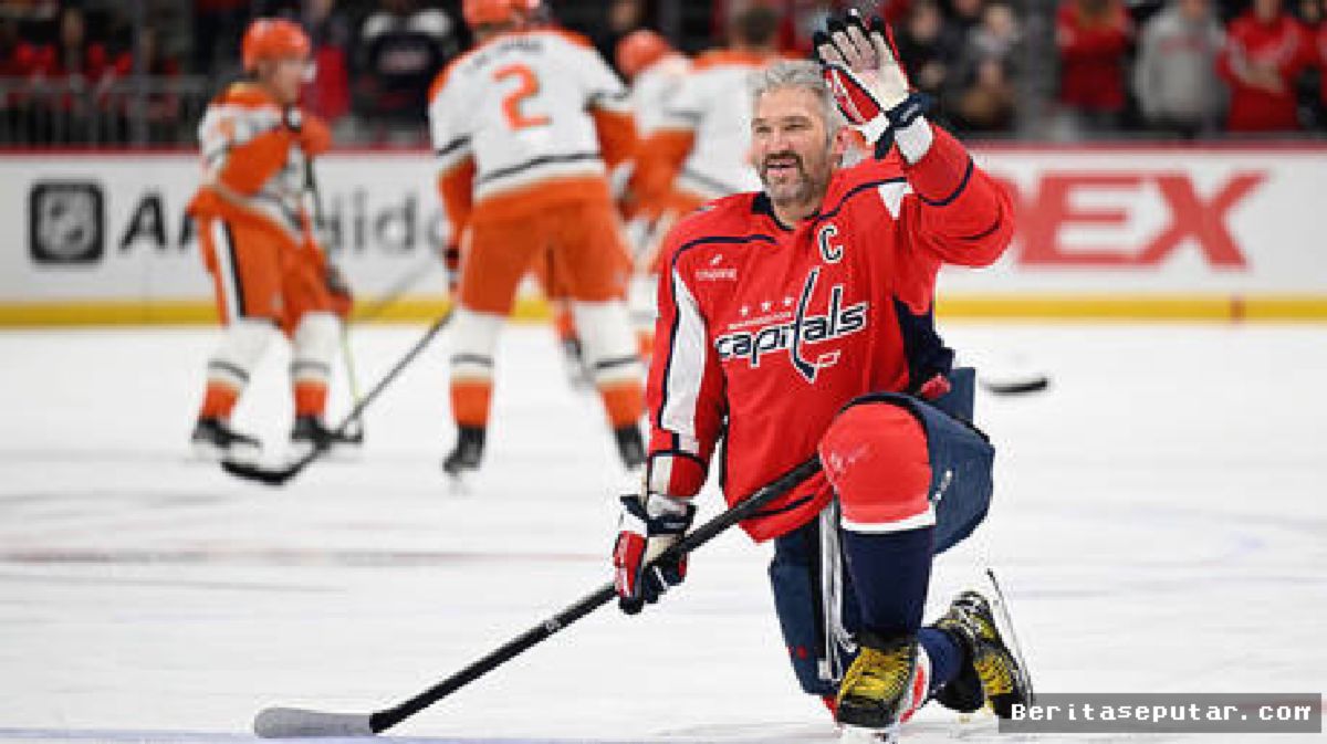 Ovechkin Pensiun, Akhiri Era Legendaris NHL 21 Tahun