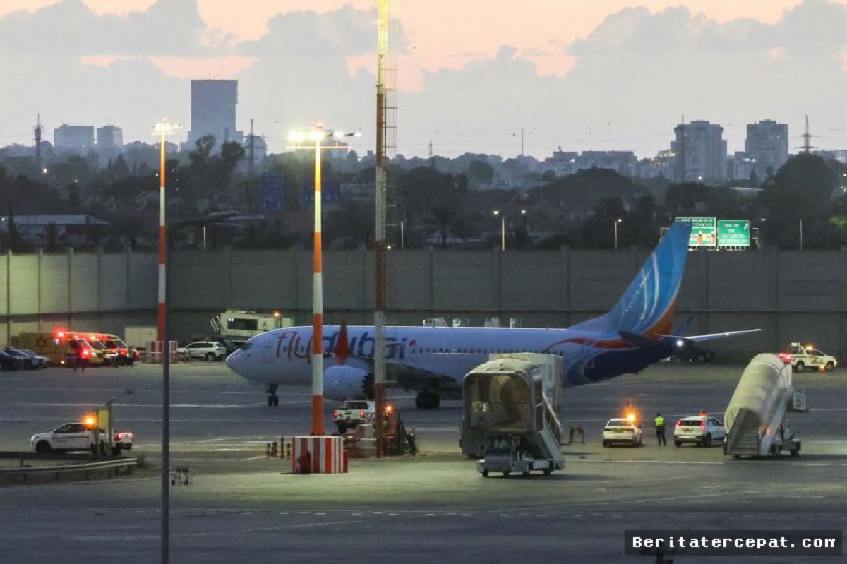 Diduga Pembajak Flydubai Incar Bandara Ben Gurion Israel