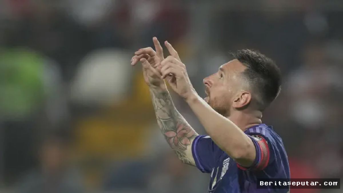 Messi Cetak Dua Gol, Argentina Jaga Rekor Sempurna Kualifikasi