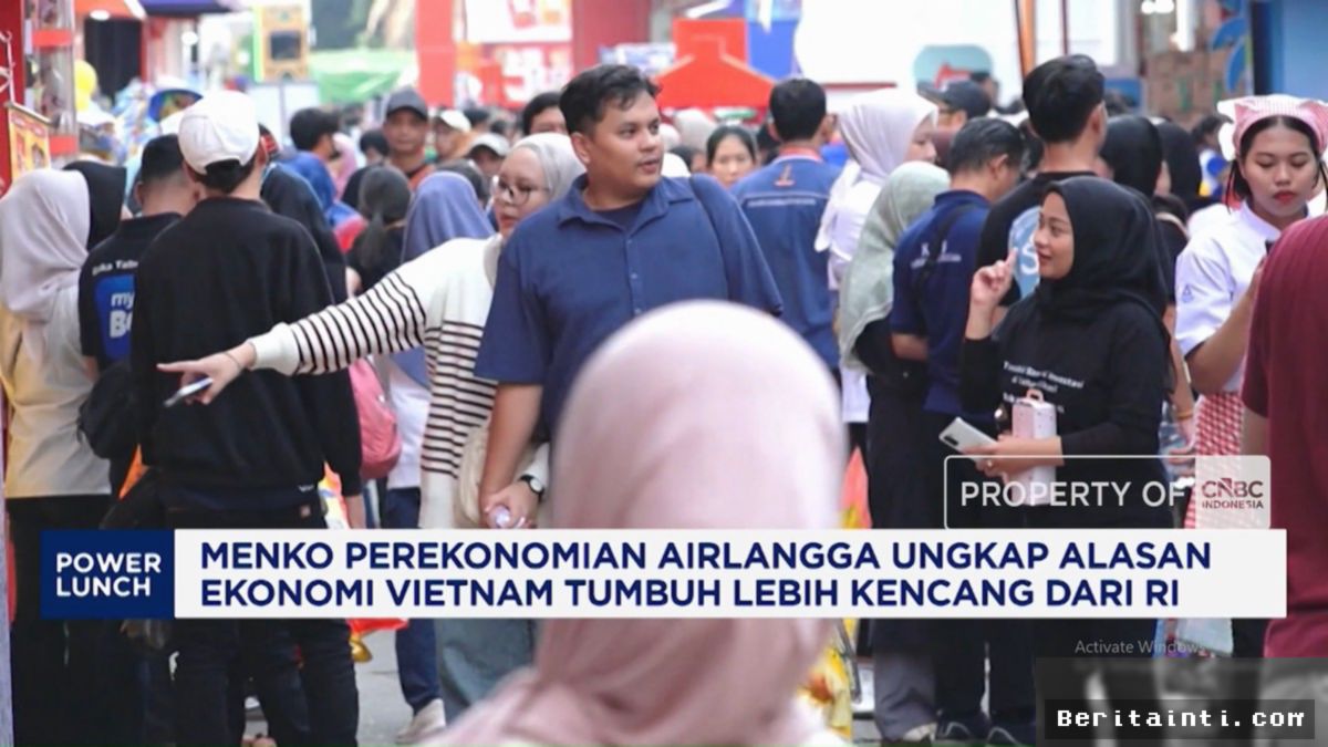 Airlangga Ungkap Kunci Keunggulan Pertumbuhan Ekonomi Vietnam Dibandingkan Indonesia