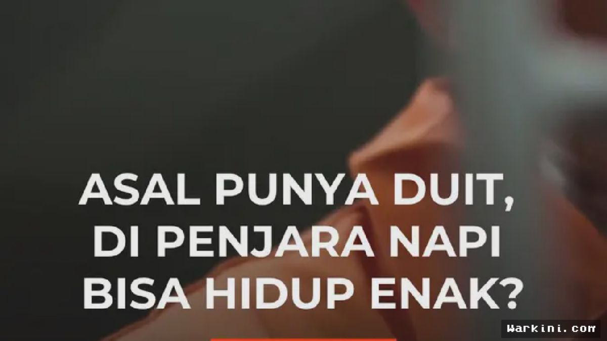 Ombudsman Temukan Fasilitas Mewah di Lapas Cibinong, Napi Bisa Hidup Enak?