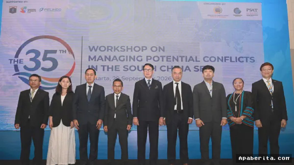 RI Pimpin Pertemuan Kelautan Laut China Selatan di Jakarta