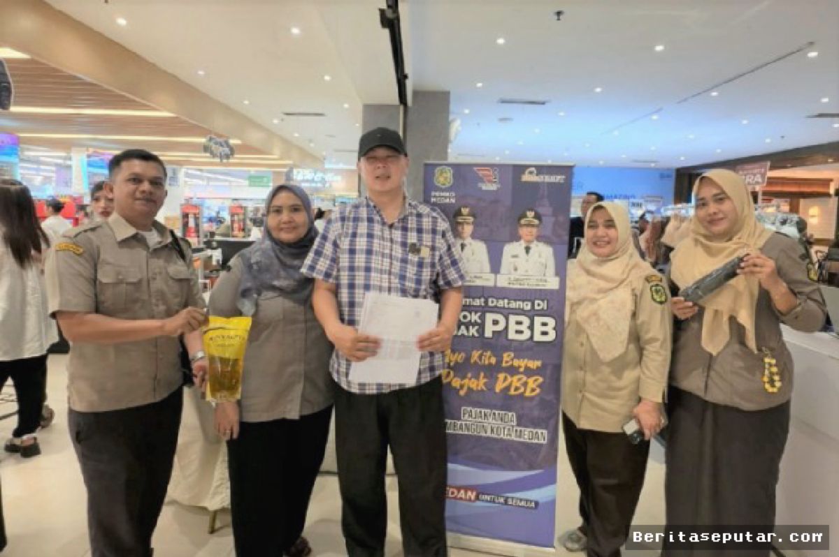 Pojok Pajak Bapenda Medan Himpun Rp2,53 Miliar dari Tiga Lokasi
