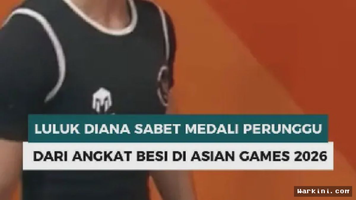 Luluk Diana Sabet Perunggu Angkat Besi Asian Games 2026