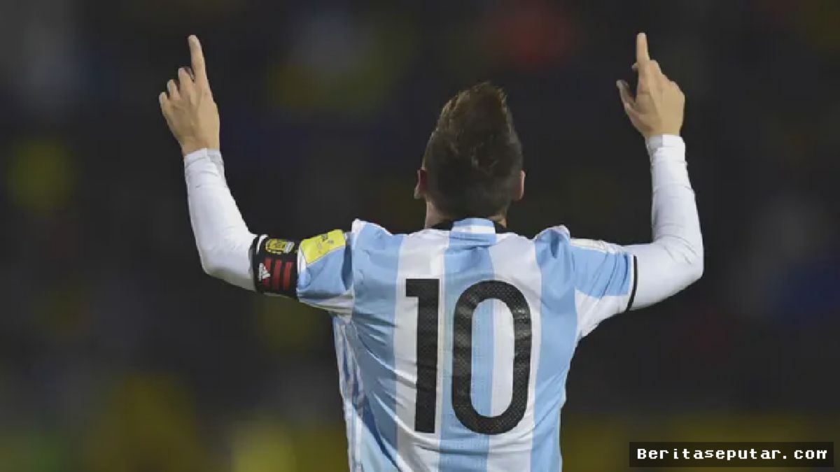 Messi Cetak Gol Krusial ke Gawang Ekuador