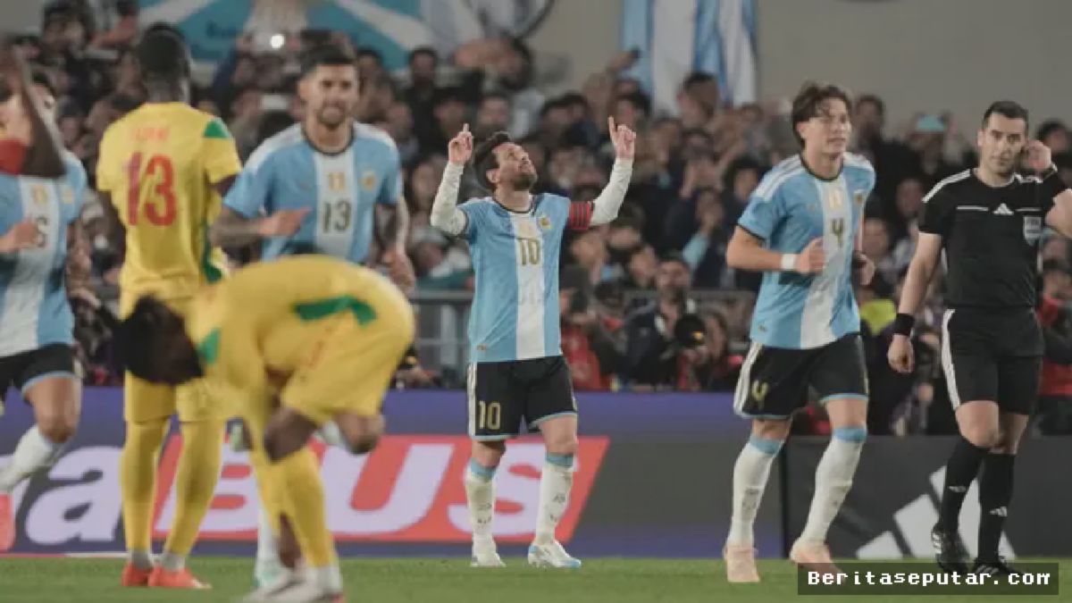 Messi Tutup Kariernya di Timnas Argentina dengan Hattrick