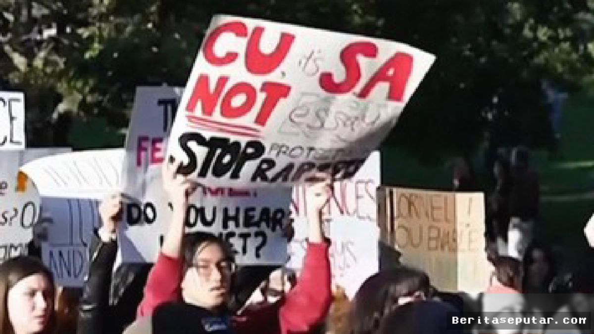 Ribuan Mahasiswa Cornell Tuntut Keadilan Kasus Pemerkosaan